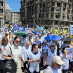 Mii de dascăli au protestat la București față de noua lege a salarizării featured-23
