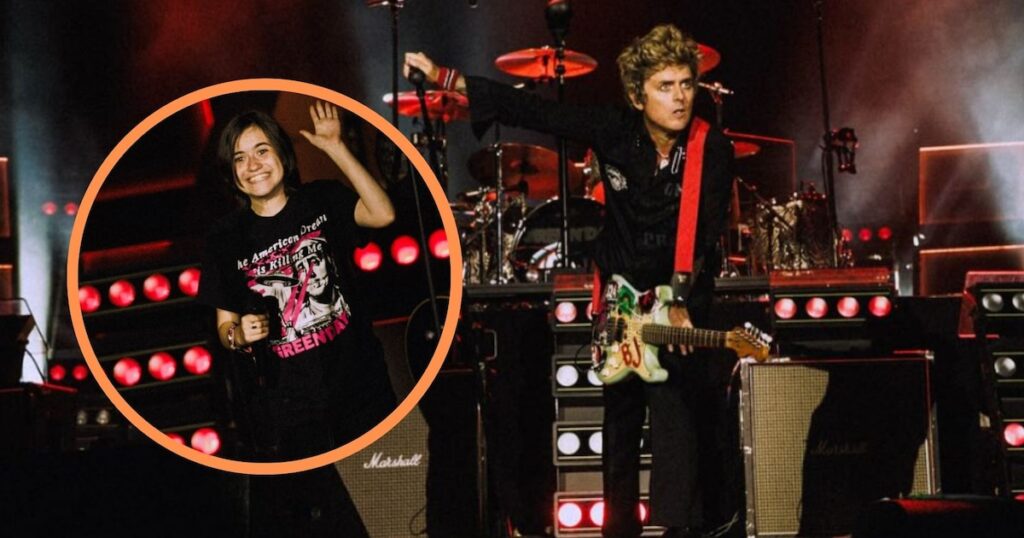 Și -a pierdut fiul la concertul lui Green Day și l -a găsit pe scenă, împreună cu Billie Joe Armstrong „Bună! Am 16 ani!