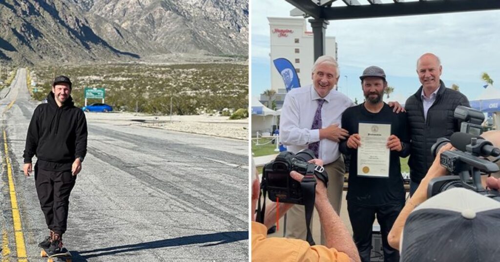 Un skateboard, 13 state și un record de Guinness care inspiră, aceasta a fost călătoria extremă care a făcut din Chad Caruso un fenomen viral timp de 57 de zile, originarul din New York a traversat Statele Unite care se confruntă cu rute pustii, ploi și leziuni fizice. Cum a fost mesajul dvs. de depășire și sănătate mintală care încearcă să promoveze schimbările la oamenii din întreaga lume