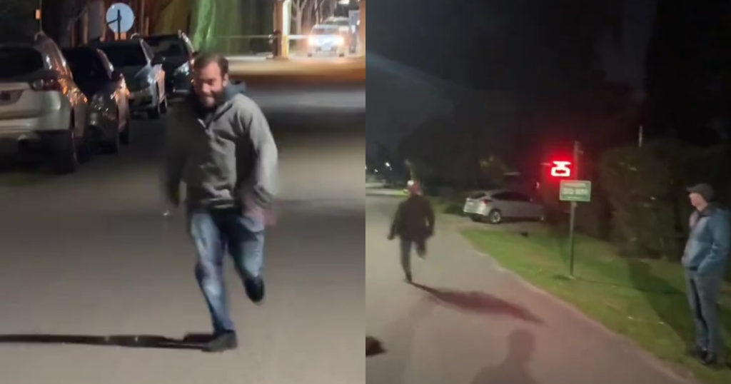 Un grup de prieteni a alergat în fața unui radar de viteză, iar videoclipul cu mărcile lor are deja milioane de reproduceri. Provocarea neobișnuită a arătat mai mulți bărbați care își măsoară starea fizică în dimineața devreme. Clipul distractiv a devenit viral pe Tiktok